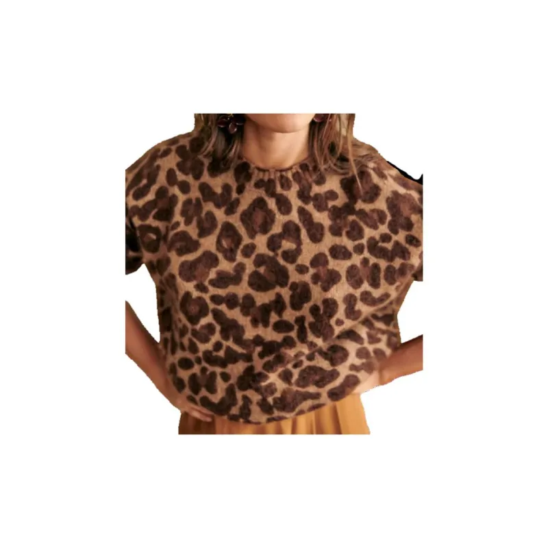 Sézane Sweaters Women's Leopard Print-2