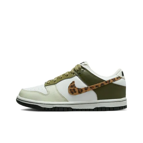 Nike Dunk Low Olive Leopard GS