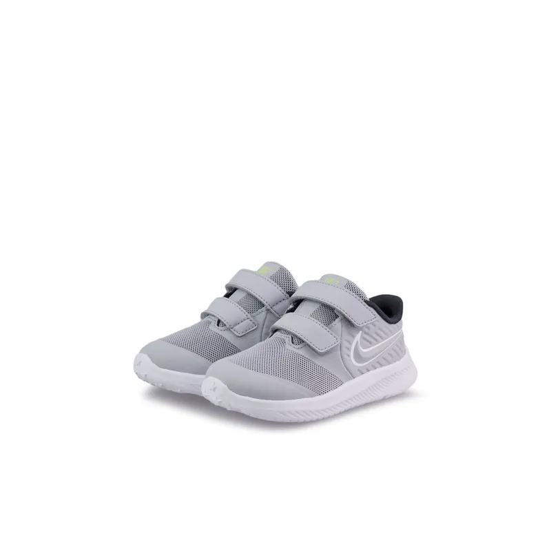 Nike Star Runner 2 Low-Top Toddler Shoes Gray White Infant And Toddler-2