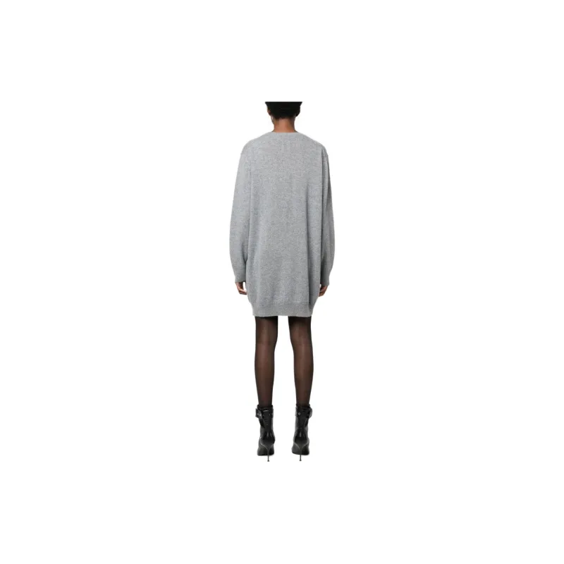 NILI LOTAN Long-Sleeved Dresses Women's Gray-3
