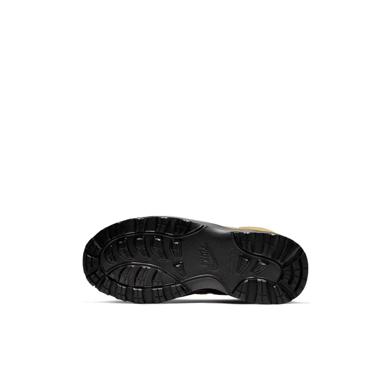 Nike Manoa Slip Resistant Cushioning Wear Resistant High Top Kids' Outdoor Shoes Wheat Children Aged 3 7 Years Old-4