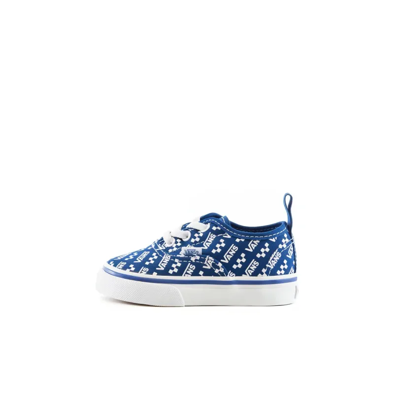 Vans Authentic   Elastic Laces Toddler 'Logo Repeat - True Blue'-0