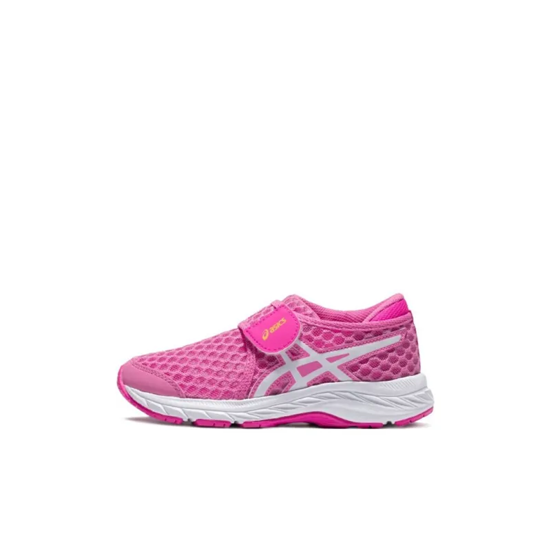 Asics Cool Run Low-Top Kids' Running Shoes Pink White Children Aged 3-7 Years Old-0