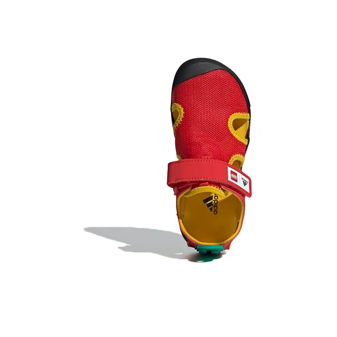 LEGO x Adidas Captain Toey Low Top Children's Sandals Red Kids'-4