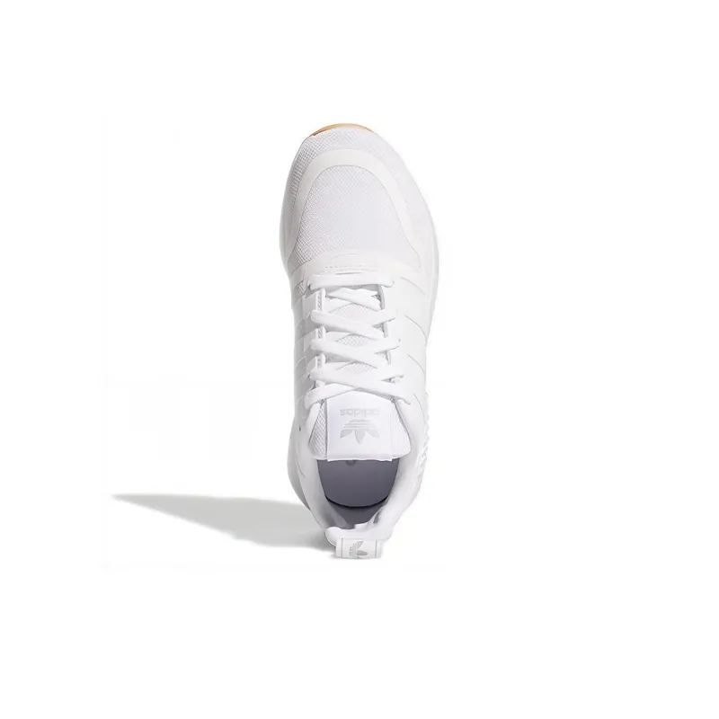 Adidas Originals Multi Abrasion Resistant Cushioning Breathable Low Top Running Shoes Cloud White Teenagers-4