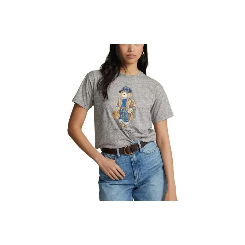 Polo Ralph Lauren FW23 T Shirt Women's Gray-2