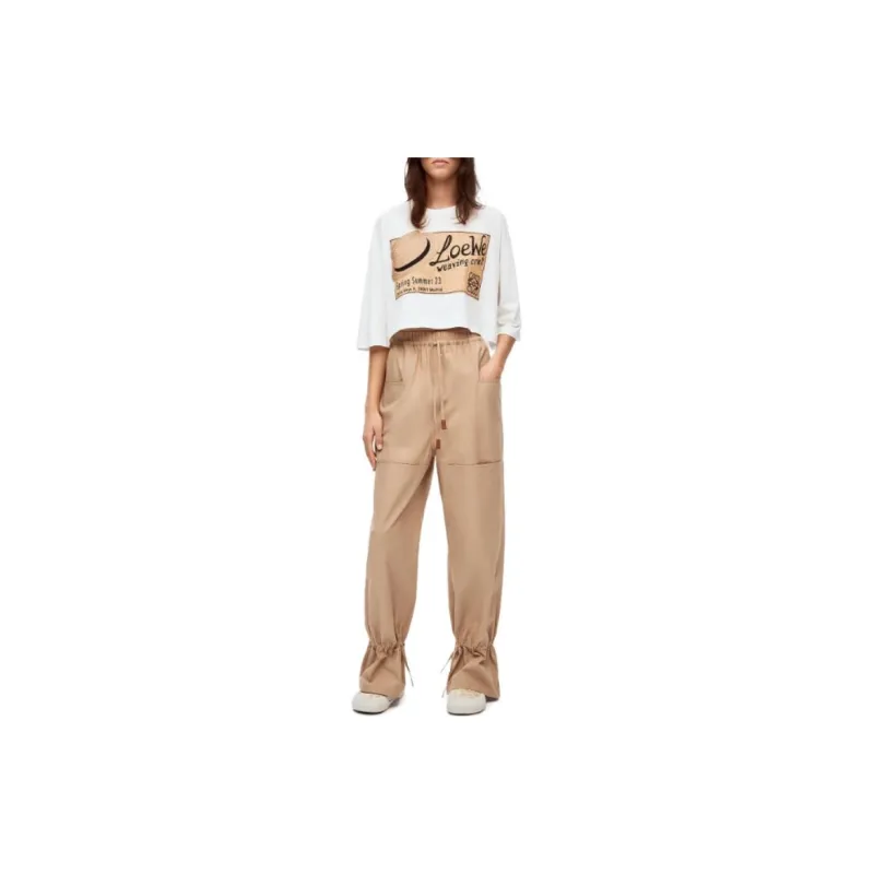 LOEWE Crop Tops Women's White-1