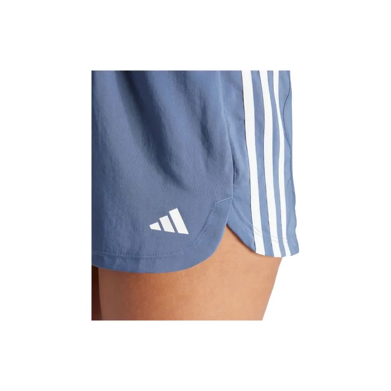 Adidas Free Shipping With AdiClub Pacer Training 3-Stripes Woven High-Rise Shorts-1