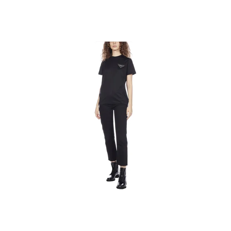 PRADA SS21 T Shirt Women's Black-2