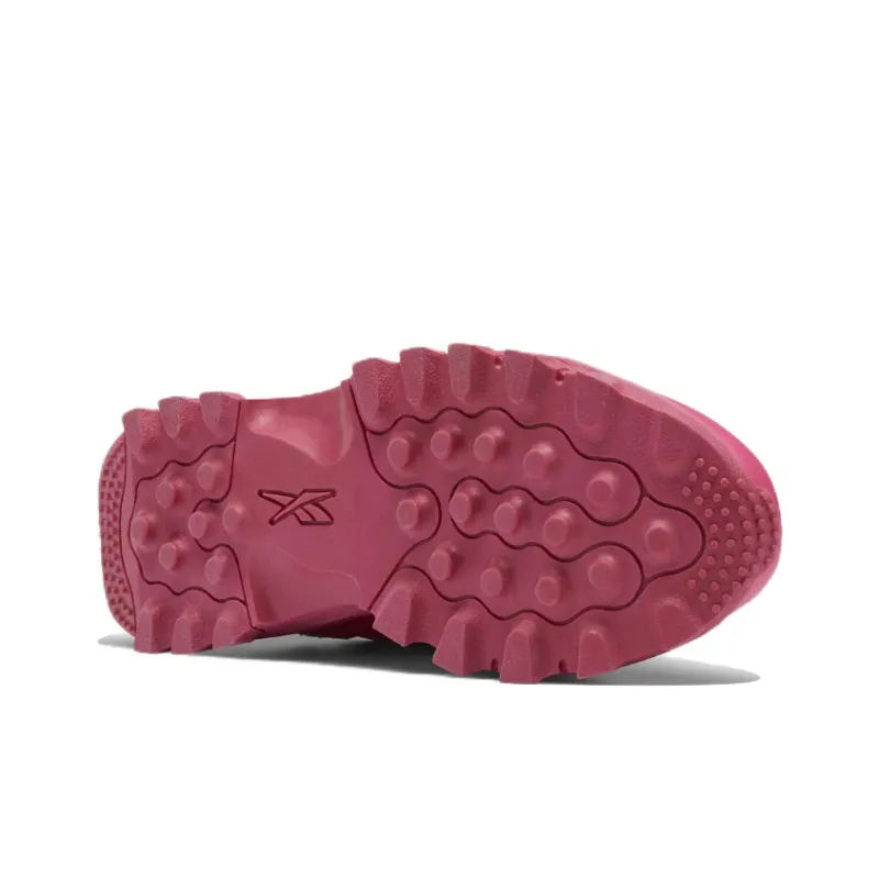 Reebok Cardi B X Classic Leather V2 Big Kid 'Pink Fusion'-4