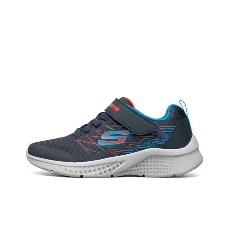 Skechers Anti-Slip Wear-Resistant Kids Lifestyle Shoes Navy Teenagers-0