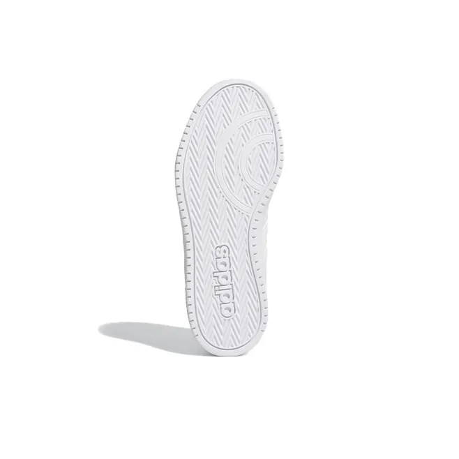 Adidas Hoops 2.0 Triple White Kids-5