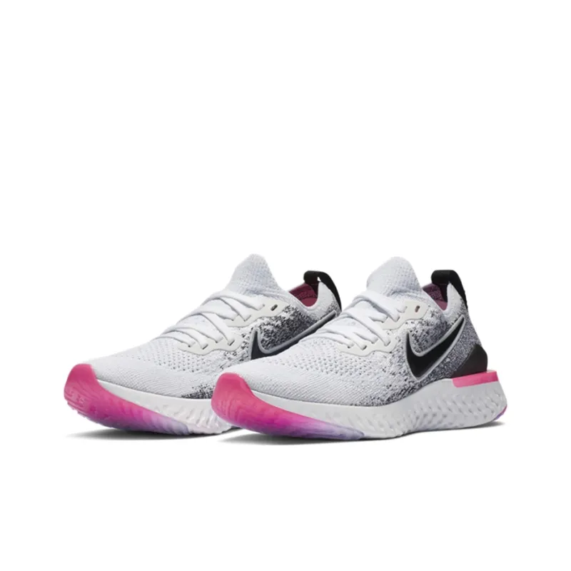 Nike Epic React Flyknit 2 Oreo Pink Women's-2