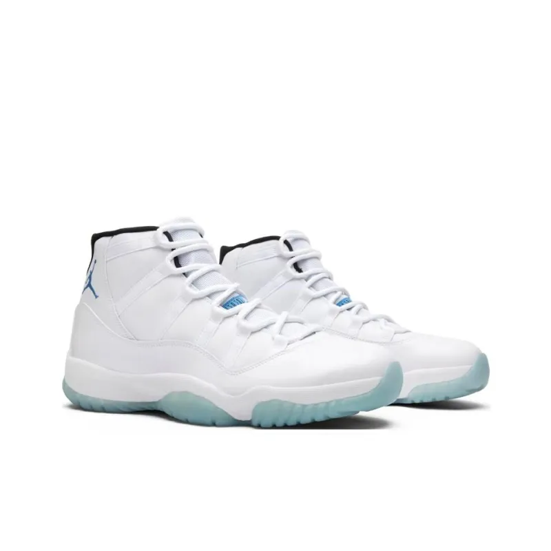Jordan Air Jordan 11 Vintage Basketball Shoes Men High Top White-1