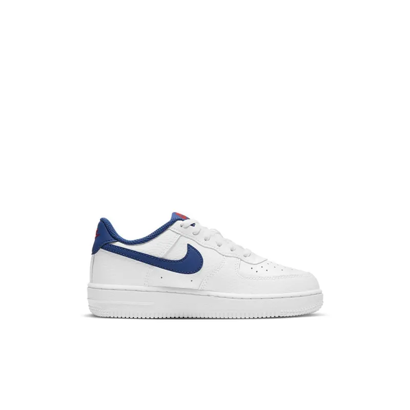 Nike Air Force 1 Low White Deep Royal Blue University Red PS-1