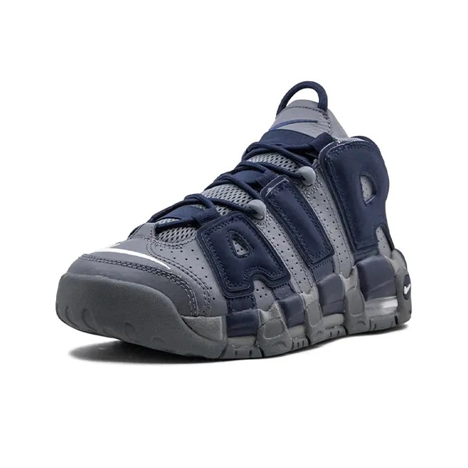 Nike Air More Uptempo 96 Cool Grey Midnight Navy GS-1