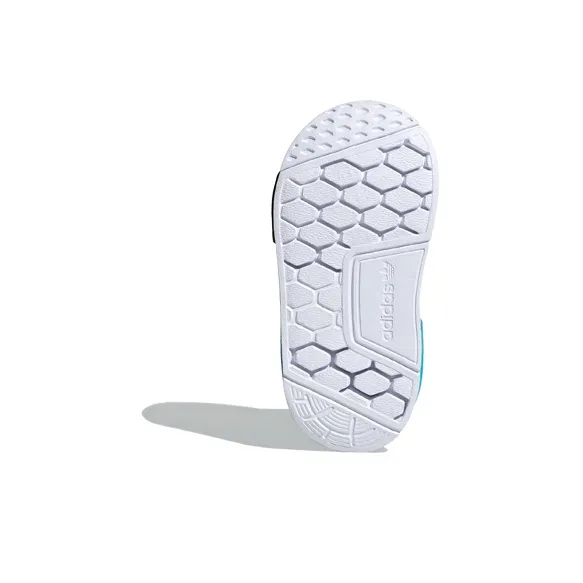 Adidas Originals NMD 360 Slip Resistant Shock Absorbers Low Top Toddler Shoes Blue Black Green Infant And Toddler-6