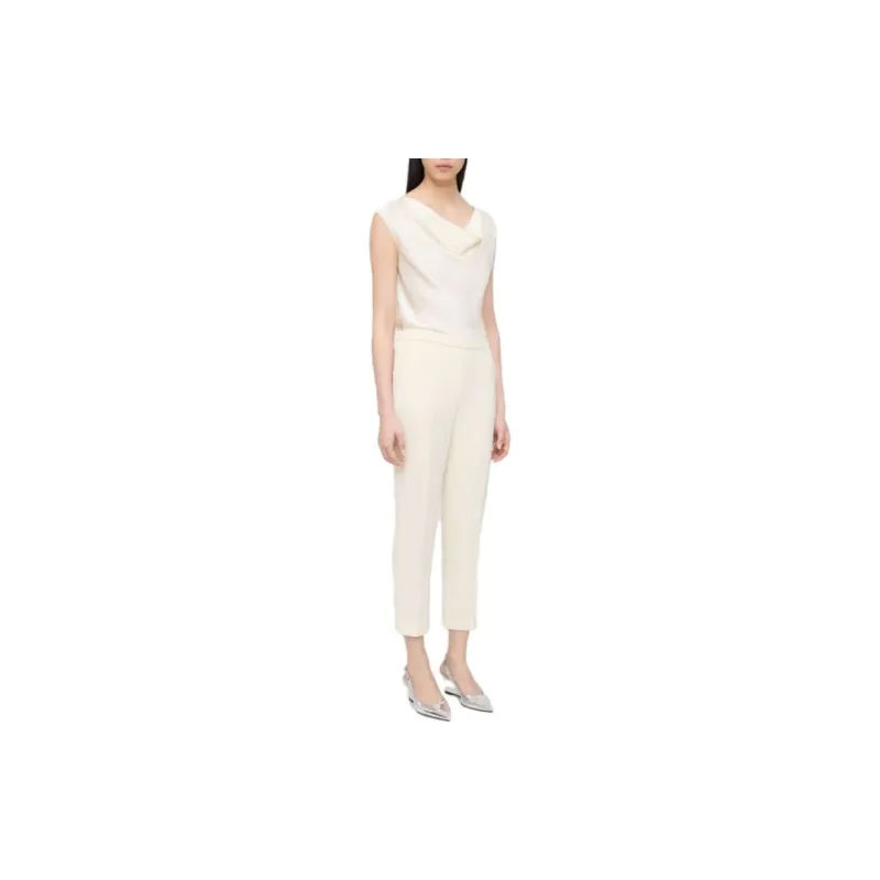THEORY Tank Tops Women's Ecru-3