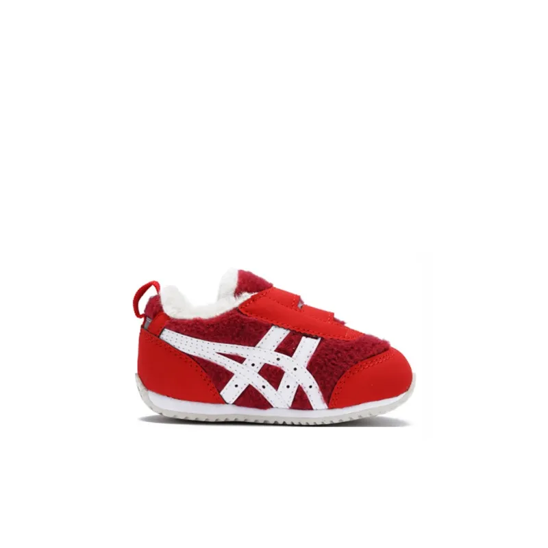Asics Corsair Slip Resistant, Abrasion Resistant, Breathable Low Top Toddler Shoes Red Infant And Toddler-1