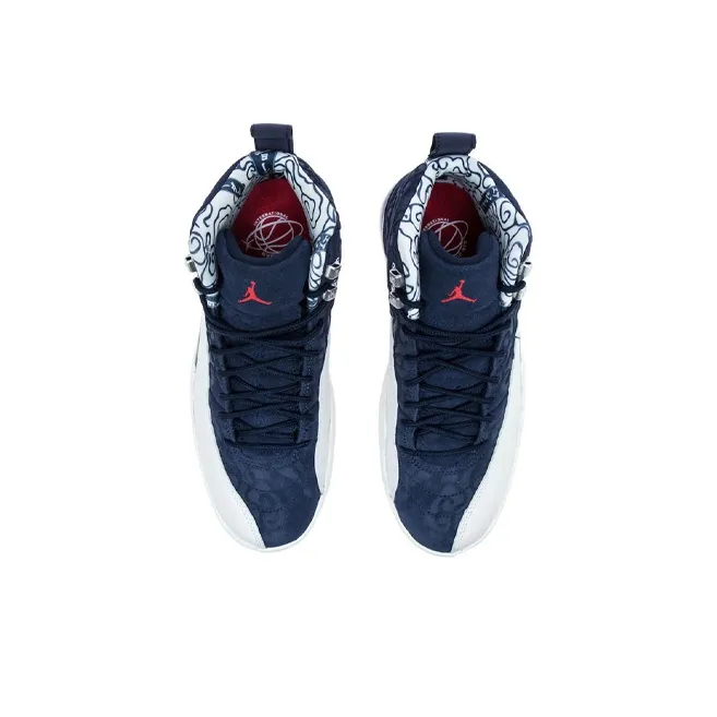 Jordan Air Jordan 12 Vintage Basketball Shoes GS-3