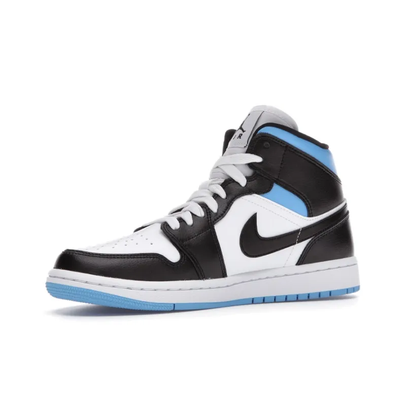 Jordan 1 Mid University Blue Women's-2