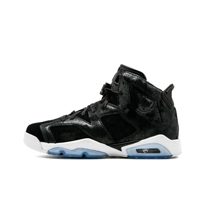 Jordan 6 Retro Heiress Black Suede GS-0