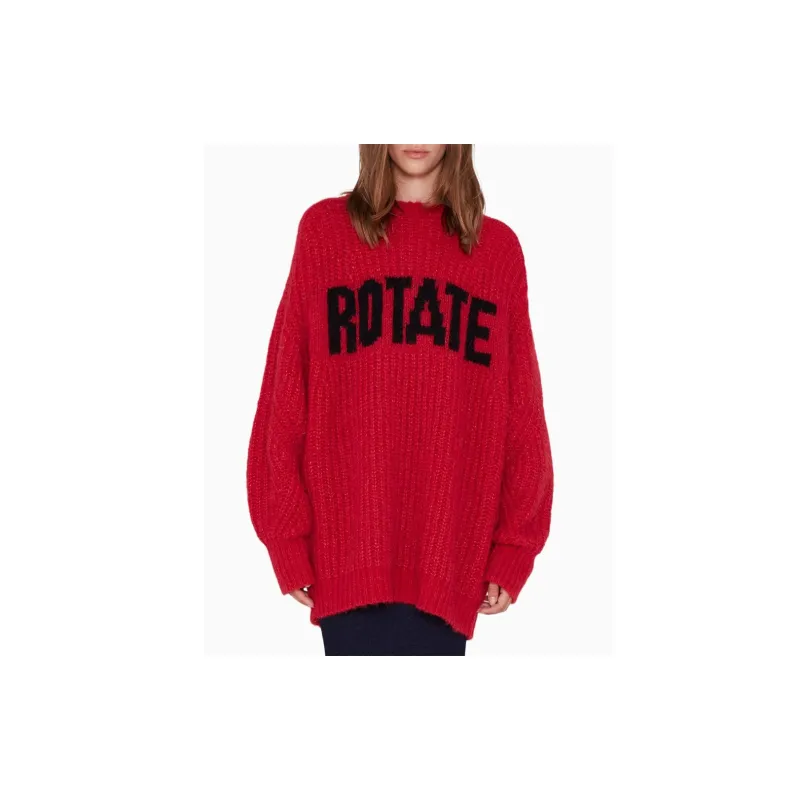 Rotate Sweaters Women's Red-2