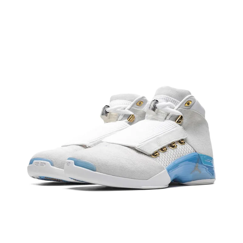 Jordan 17 Retro Ovo White Valor Blue-2