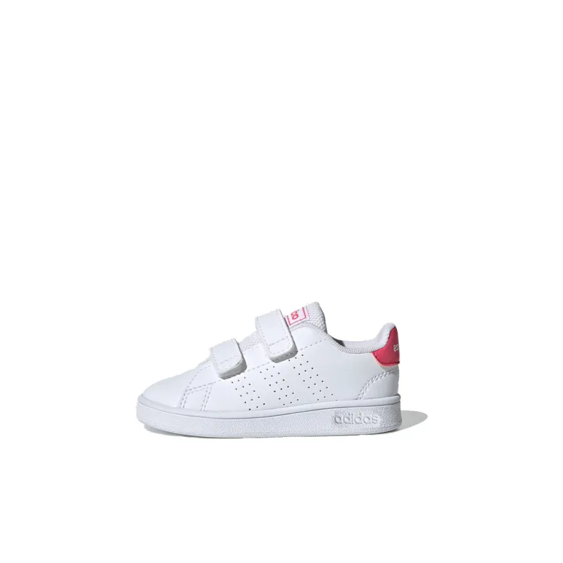 Adidas Advantage Low Top Toddler Shoes White Infant And Toddler-0