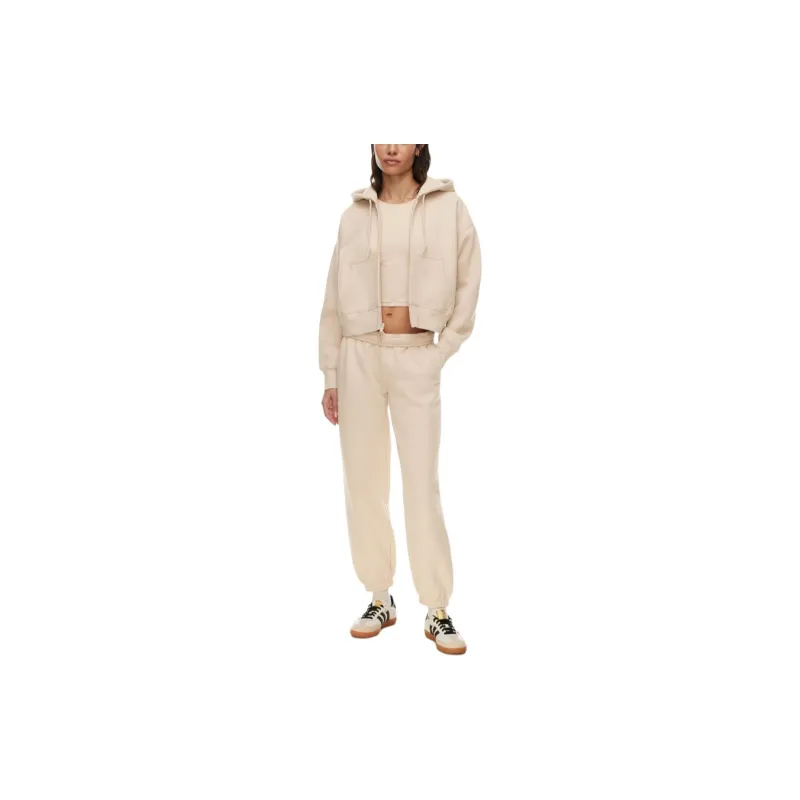 ARITZIA SS24 Cozy Fleece Boyfriend Boxy Zip Hoodie Sweatshirt Women's-1