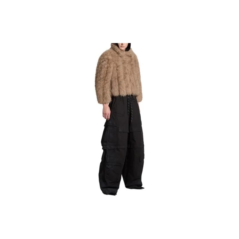 Balenciaga Jackets & Coats Women's Brown-2