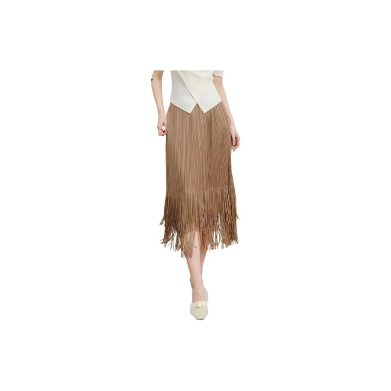 Hopeshow Casual Long Skirts Women's-0