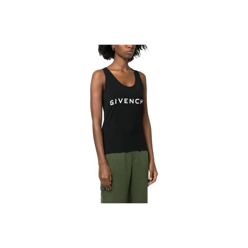 Givenchy Archetype Slim Fit Tank Top 'Black'-3