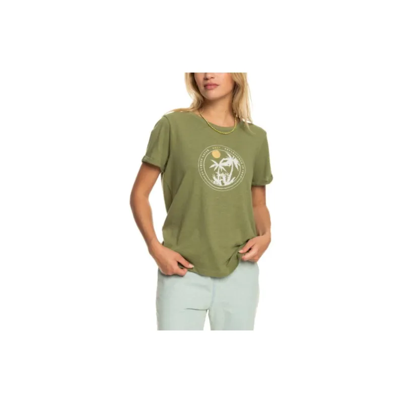 ROXY Ocean After - T-Shirt T-Shirt Women's Green-2