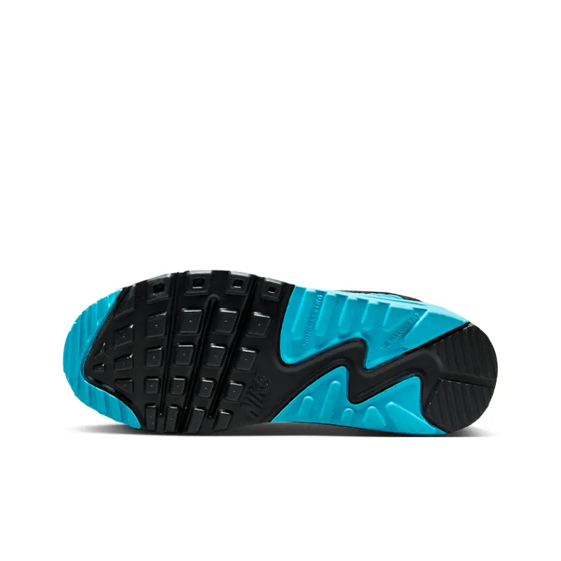 Nike Air Max 90 GS 'Blue Lightning Metallic'-4