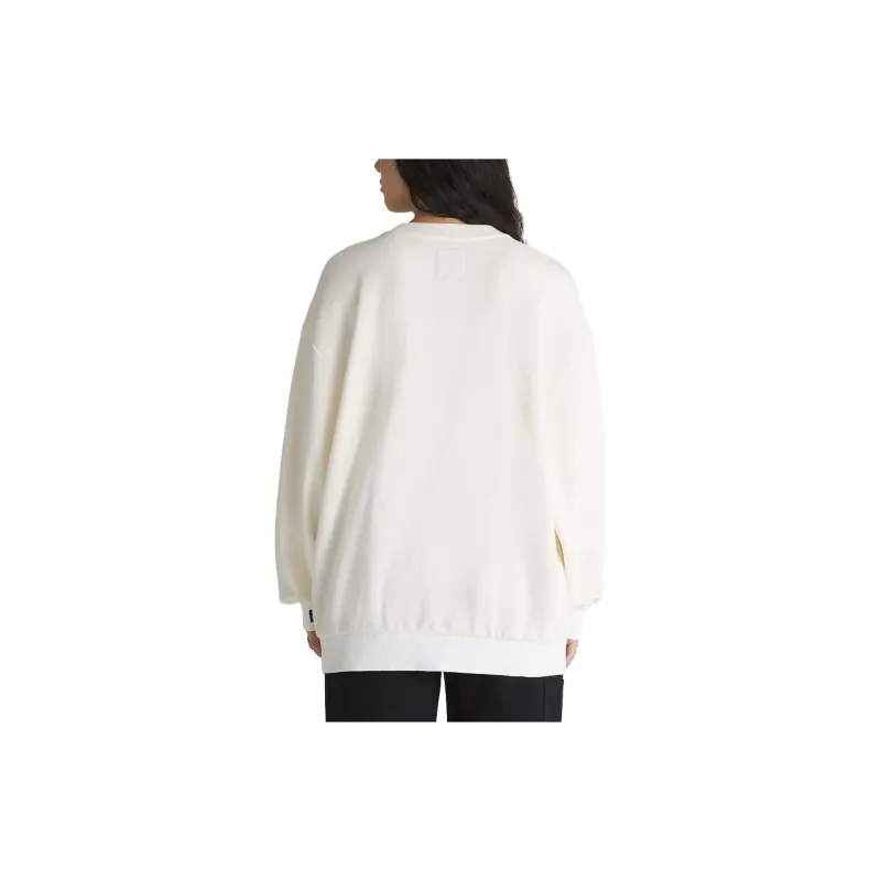 Vans x Disney Swan Song Oversized Long Sleeve Crew Sweatshirt Women's White-3