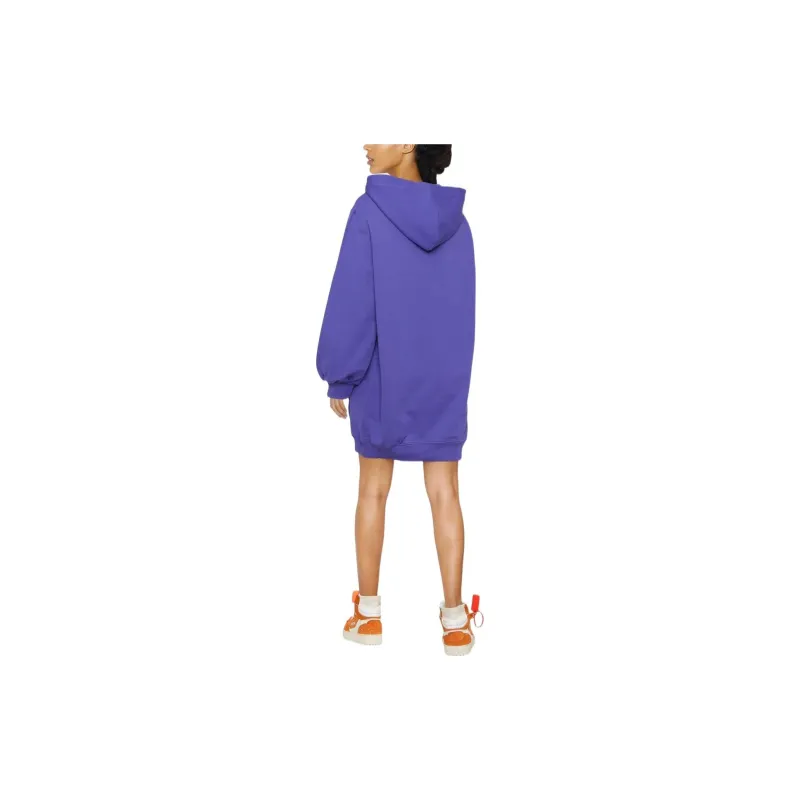 MOSCHINO Long Sleeved Dresses Women's Purple-2