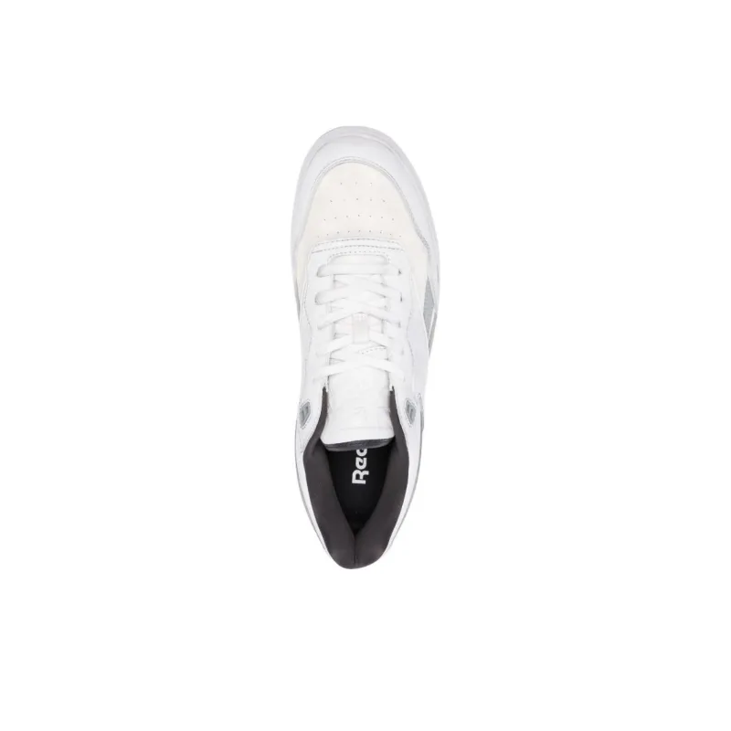 Reebok BB 4000 II Slip Resistant Cushioning Abrasion Resistant Low Top Skateboard Shoes Men's White-4