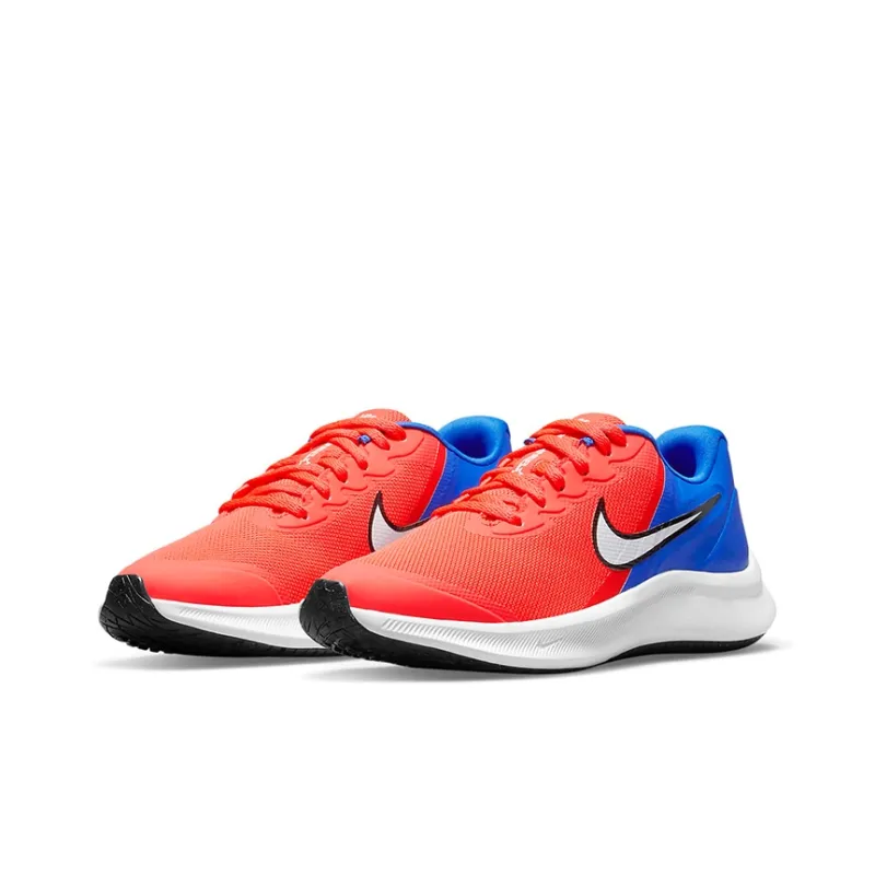 Nike Star Runner 3 Bright Crimson Racer Blue GS-2