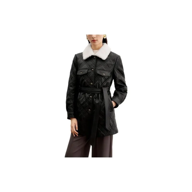 JZ Juzui Puffer Jacket Women's Black-4