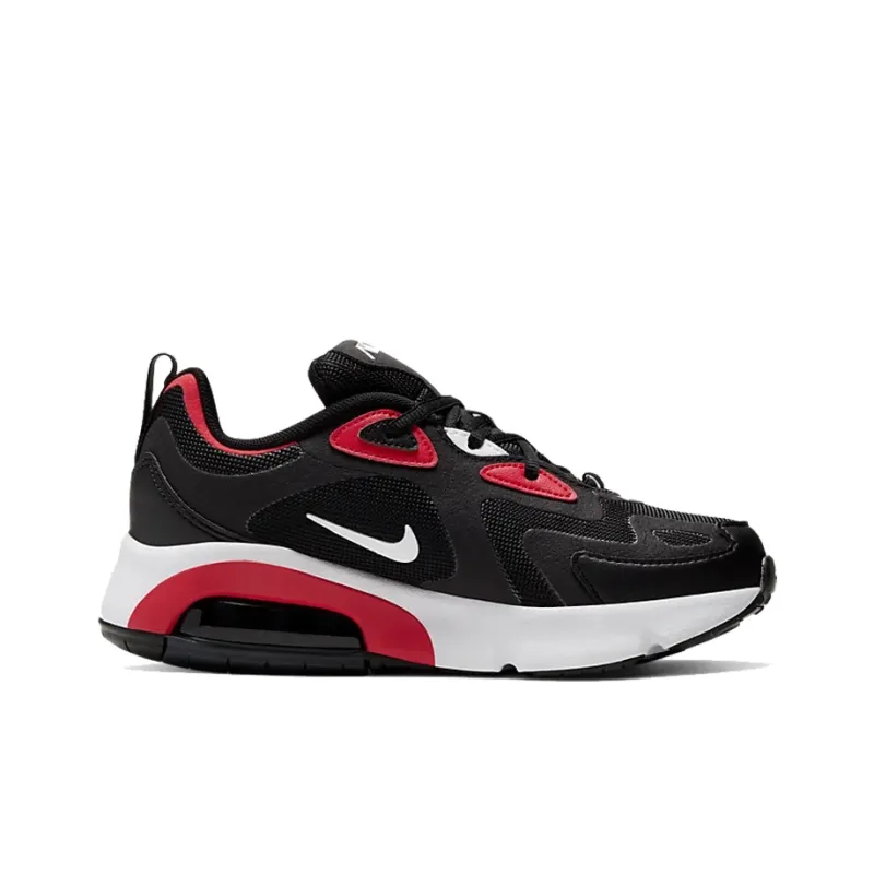 Nike Air Max 200 Black University Red GS-1