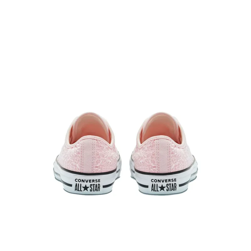 Converse Chuck Taylor All Star Slip-Resistant Low-Top Kids Canvas Shoes Pink Children Aged 3-7 Years Old-3