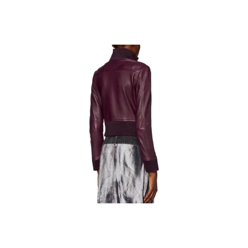 DIESEL Jackets Women's Purple-4