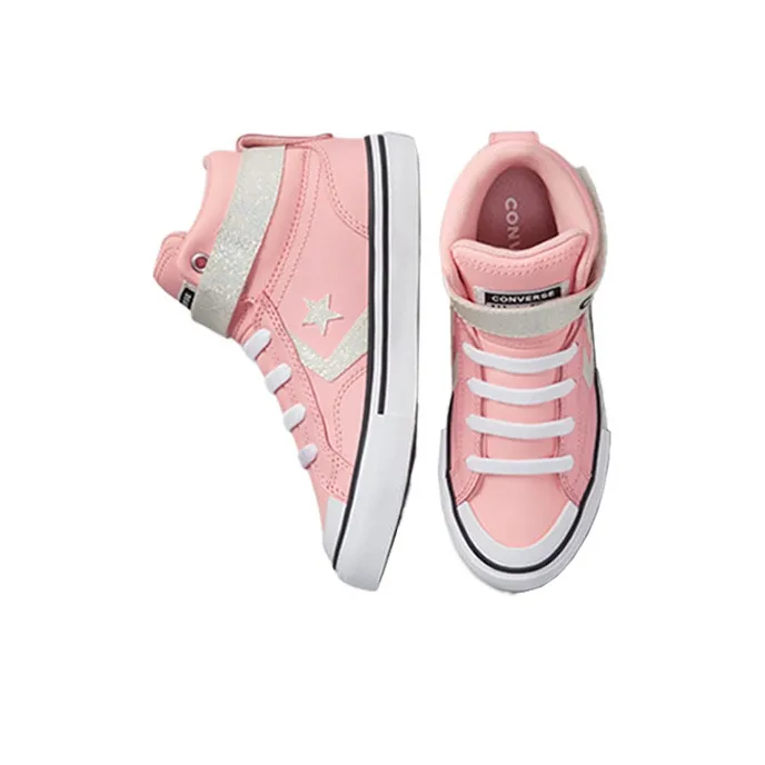 Converse Pro Blaze Strap Abrasion Resistant High Top Kids Canvas Shoes Teenagers-3