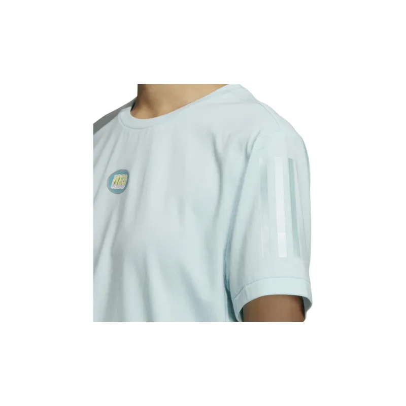 Adidas Neo Crop Tops Women's Emerald-4