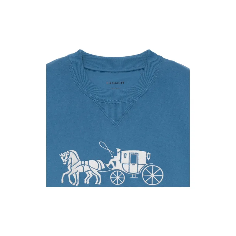 COACH Sweatshirts Women's Blue-7