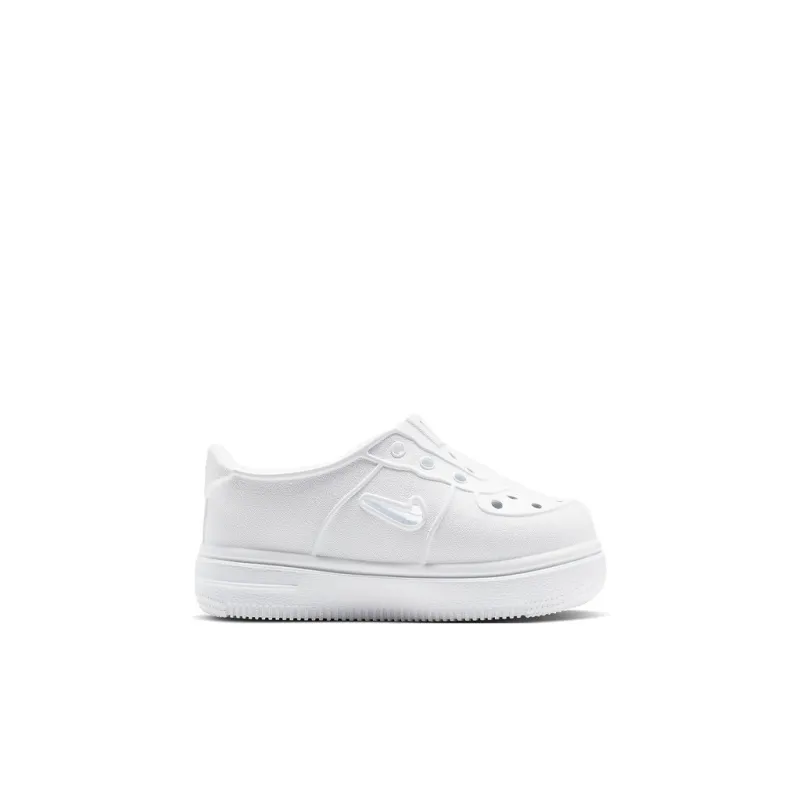 Nike Air Force 1 Lightweight Low Top Toddler Shoes White Infant And Toddler-1
