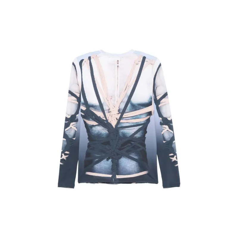 Y/Project Bondage Printed Long Sleeved Top-1