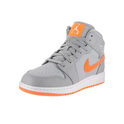 Jordan 1 Mid Bright Citrus Gray-1