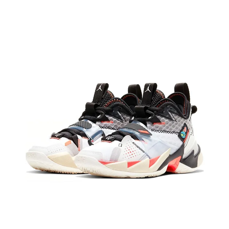Jordan Why Not Zer0.3 White Bright Crimson Black GS-2